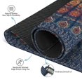 thumbnail image 3 of Boho Print Extra Large Anti-Skid Rubber Mahjong Mat 31.5x31.5 Inch Table Cover with Noise Reduction for Playing Tiles Cards and Family Entertainment, 3 of 7