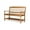 Teak, variant on GDF Studio Kuhn Indoor/Outdoor Acacia Wood Bench with Shelf, Teak