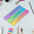 thumbnail image 6 of 1 Pcs Flexible Ruler,5.9 Inch Bendable Ruler for ,Soft Plastic Ruler, Ruler for Office,Gradient Colored Flex Ruler,Soft Ruler for ,s with Centimeter and Inch, 6 of 9