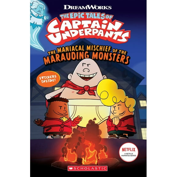 The Maniacal Mischief of the Marauding Monsters (the Epic Tales of Captain Underpants TV) (Paperback)