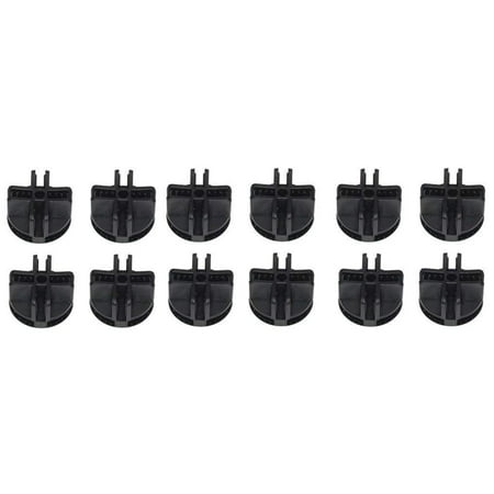 12 BLACK connector wire snap grid storage cube unit NEW, Sold in Pack of 12 By Only Garment (Best Way To Use Packing Cubes)