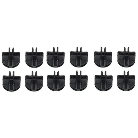 Garment Storage Boxes - 12 BLACK connector wire snap grid storage cube unit NEW, Sold in Pack of 12 By Only Garment Racks,USA