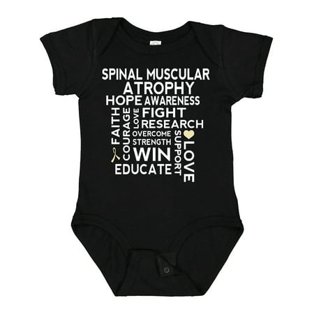

Inktastic Spinal Muscular Atrophy SMA Awareness Gift Baby Boy or Baby Girl Bodysuit