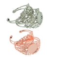 thumbnail image 1 of 4pcs 25mm Cabochon Bisel Bandeja Brazalete en Pulseras Resultados, 1 of 9