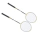 thumbnail image 5 of Juego De 2 Raquetas De Bádminton, Alta Resistencia, Buena Elasticidad, Raqueta De Volante De aleación Ligera, Flexible, Fácil De Operar Con Bolsa Para Entretenimiento, 5 of 7