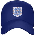 thumbnail image 3 of UK England Emblem Lion Royal Baseball Cap Men Women - Classic Dad Hat Adjustable Plain Hat Black, 3 of 9
