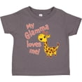 thumbnail image 3 of Inktastic My Glamma Loves me- cute giraffe Boys or Girls Toddler T-Shirt, 3 of 5