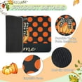 thumbnail image 5 of Fall Door Mat Hello Pumpkin Welcome Door Mat, Orange Polka Dot Non Slip Fall Welcome Mat Indoor Outdoor Autumn Harvest Door Mat Thanksgiving Decoration 30"*17", 5 of 6
