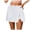 White, variant on Tennis Skirt For Women Crossover Split Tennis Skort Slim Hip Cover Design For Yoga Fitness And Sports Training Womens Athletic Skirts Black
