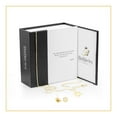 thumbnail image 2 of BEBERLINI David Jewish Star Cubic Zirconia Pendant CZ Stud Earrings 14K Gold Filled Box Chain Necklace Set Fashion Jewelry Women 24", 2 of 8