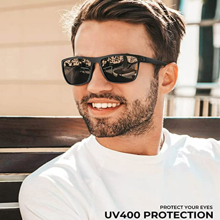 Driving Sunglasses for Men UV Protection Anti Glare Anti