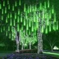 thumbnail image 2 of Guirnalda de luces LED para exteriores con forma de lluvia de meteoritos, 8 tubos, guirnalda navideña, luces de hadas para fiestas, bodas, jardines, árboles, decoración del hogar y la habitación, 2 of 5
