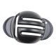 thumbnail image 5 of Herramienta de alineación de líneas de pelotas de golf, marcador de línea portátil en forma de T, accesorios de golf Negro, 5 of 9
