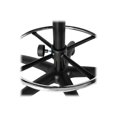 thumbnail image 4 of BBF - Tabouret - de Travail - Fauteuil Inclinable - Dossier Bas - Pivotant - Tissu - Noir, 4 of 6