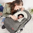 thumbnail image 5 of Stroll & Go Car Seat Cover - Gray Feather, 5 of 9