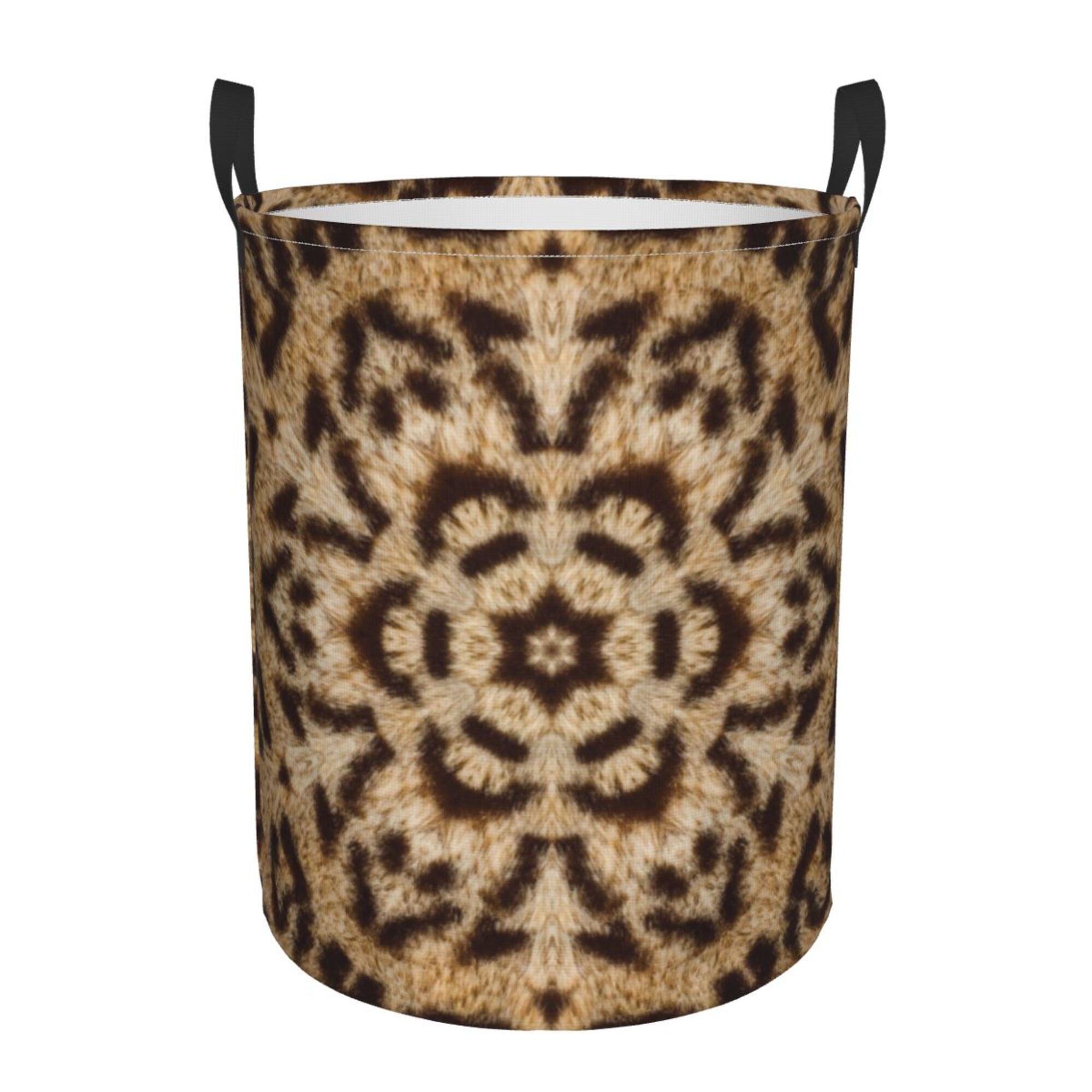 Leopard Animal Laundry Basket Organizer Collapsible, Bathroom Dirty ...