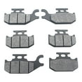 thumbnail image 2 of 6 Piezas Pastillas de freno de motocicleta Macarena Discos de freno semimetálicos 80 MM, 2 of 8