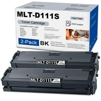 D111S Toner Cartridge Compatible for Samsung  MLT-D111S Black Toner Cartridges Printer 2 Pack