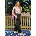 thumbnail image 5 of Yoga Pants Women Wide Leg Pants with Pockets High Waist Stretch Dress Casual Sweatpants Black S, 5 of 9