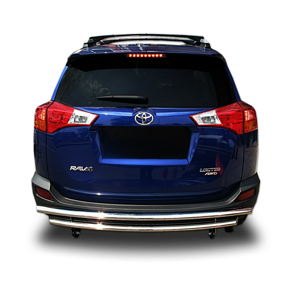Broadfeet Rear Bumper Guard for 20132015 Toyota Rav4 in Stainless