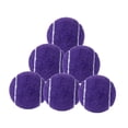 thumbnail image 4 of 6 piezas de tenis de tenis que practican el ejercicio de uso resistente a los juegos al aire libre en interiores Púrpura, 4 of 8