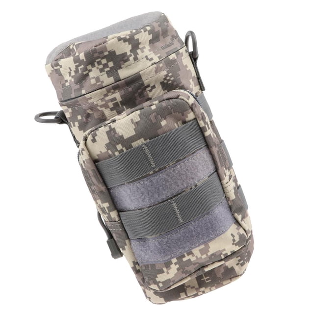 Bolsa de Nylon shamjiam Portátil Viaje de Agua Titular Molle Estuche para botellas de agua