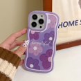 thumbnail image 1 of Carcasa Xiaomi Mi Poco X3 Nfc X4 GT X4 X5 Pro M3 4G M4 5G F4 X2 C40 Protección De La Lente A Prueba De Golpes TPU Suave Gran Ola Patrón Flor Del Teléfono Móvil Funda Protectora, 1 of 4