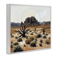 thumbnail image 2 of Stupell Industries Rustic Lodge Cottonwood Desert Mesas White Framed Giclee Art, 14 x 11, by Tabz Jones, 2 of 7