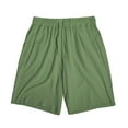 thumbnail image 4 of Yindaity Men's Gym Shorts Green,L, 4 of 4