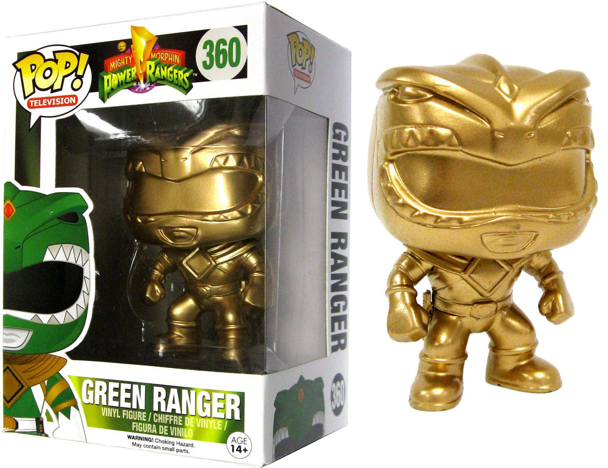 Power Rangers Funko POP! TV Custom Gold Green Ranger Vinyl Figure