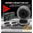 thumbnail image 2 of BK1195-7 Rear Premium E-Coat Rotors and Ultimate HD Disc Brake Pads, 2 of 9