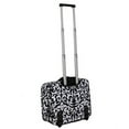 thumbnail image 2 of All-Seasons Vogue Fashion Ladies Rolling Laptop Computer Briefcase - Black Damask, 2 of 4