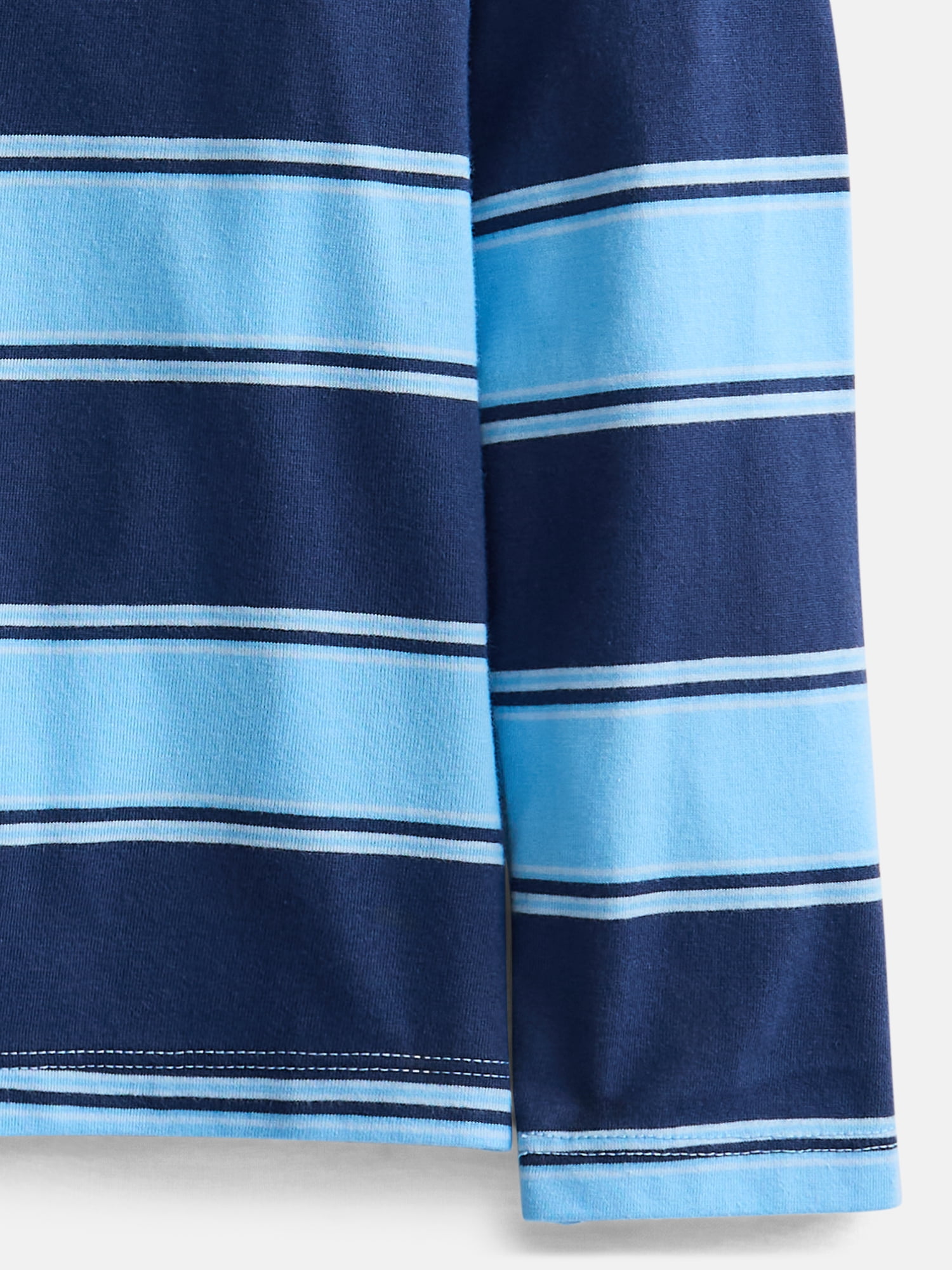 Wonder Nation Boys Striped Tee with Long Sleeves, Sizes 4-18