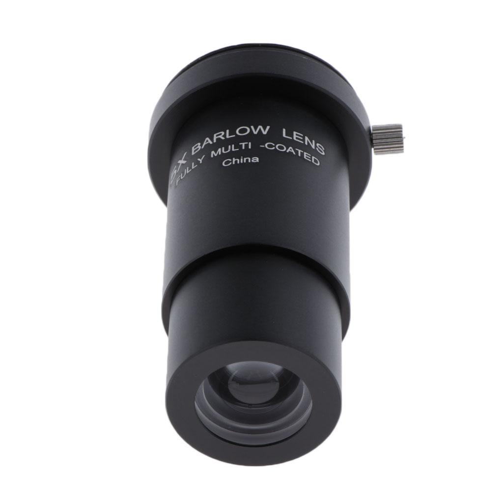 NEEWER Anello T M42 Con Adattatore Da 1.25" Per Telescopio, Per Fotocamere Canon EOS 35mm, In Alluminio Anodizzato Nero
