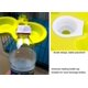 thumbnail image 5 of Comedero colgante de plástico para perros, comedero doble antideslizante, 5 of 5