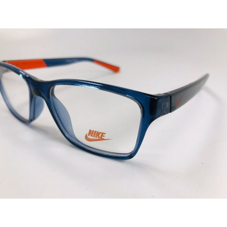 Nike マーキュリアル Eyeglasses NIKE 5532 411 Crystal Gym Blue/Hyper Crimson - Walmart.com