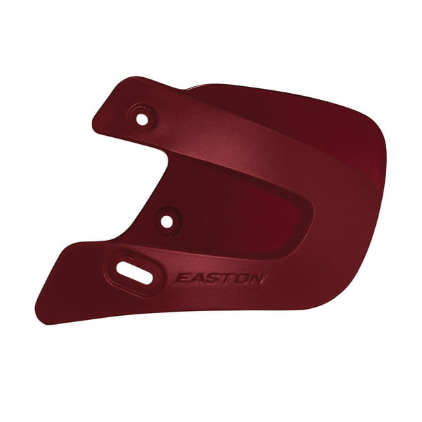 Easton Helmet Extended Jaw Guard Maroon