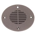 thumbnail image 1 of Drain de Sol et Couvercle de Ventilation 4 Po, Noir, 1 of 1