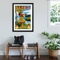 thumbnail image 3 of Art.com Kauai, Hawaii - Hula Girl on Coast Art Print by Lantern Press, Black Frame Wall Art, 32" x 44", 3 of 5