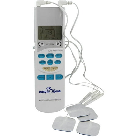 Easy@Home TENS Handheld Electronic Pulse Massager Unit - EHE009 (Muscle Pain Relief (Best Home Tens Unit)