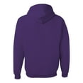 thumbnail image 2 of Jerzees Mens NuBlend Pull Over Hooded Sweatshirt, L, Deep Purple, 2 of 2