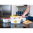 thumbnail image 6 of Nat & Jules Sunflower Floral White 6.5 x 4 Ceramic Butter Dish With Knife Lid, 6 of 6