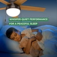 thumbnail image 5 of Ventilador de Techo Hunter Anslee Bronce con Luz 46 Pulgadas, 5 of 5