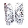 thumbnail image 2 of Joernso Women Ring Carving Elegant Hypoallergenic Golden Silver Color Retro Butterflies Finger Ring Fashion Jewelry, 2 of 7