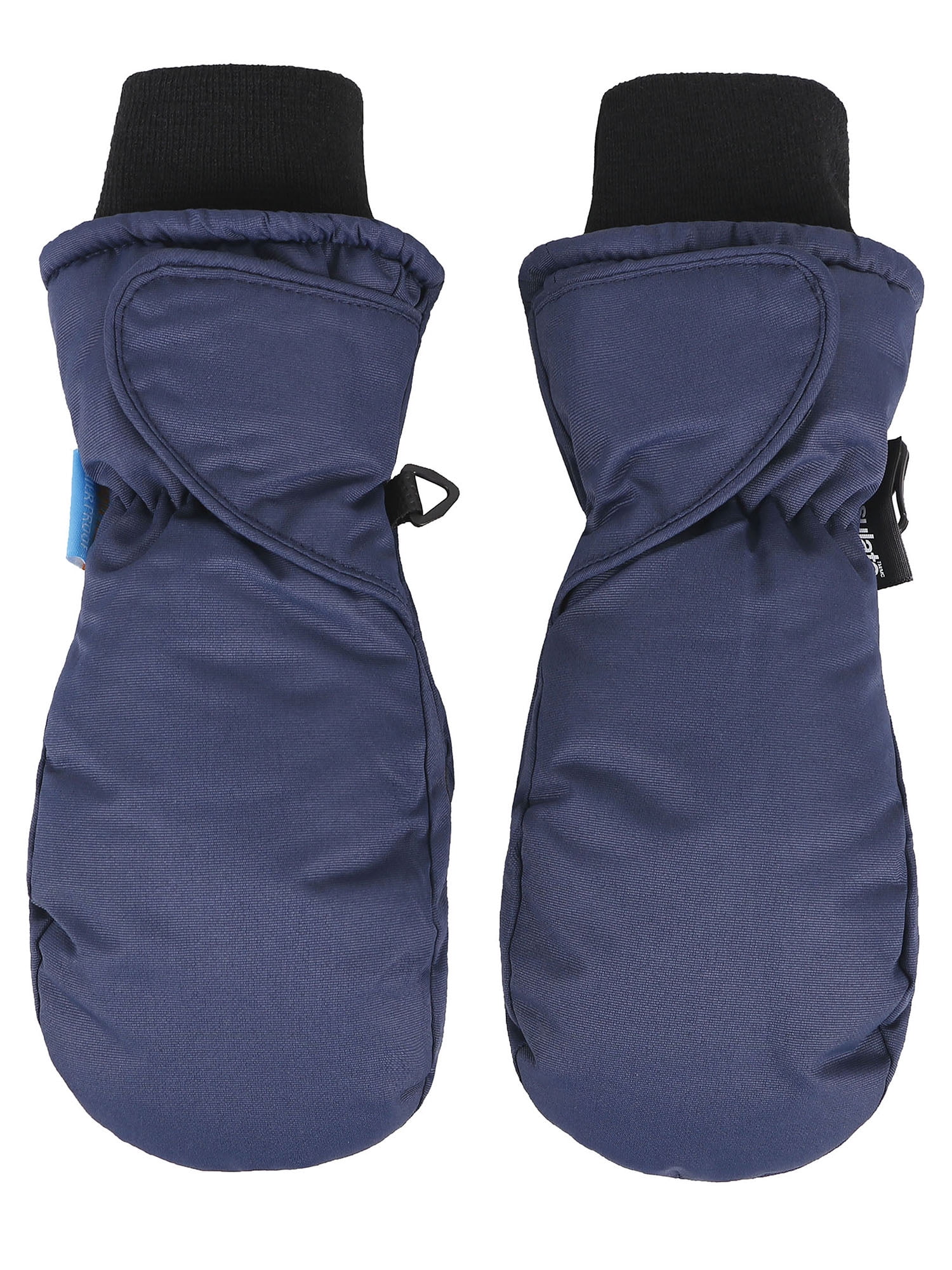 Kid's 3M Thinsulate Waterproof Winter Sports Snow Ski Mittens, Navy