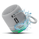 thumbnail image 1 of Bocina Portátil Con Bluetooth Mini Bocina Radio Y Luz Led gris, 1 of 5