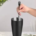 thumbnail image 3 of Juego de coctelera, accesorios de barra versátiles, kit de barman de calidad profesional, colador de malla fina, material de acero inoxidable, diseño a prueba de fugas, fácil de limpiar, opción de, 3 of 8
