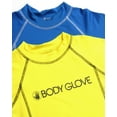 thumbnail image 3 of Body Glove Boys' Short Sleeve Rash Guard Shirt – 2 Pack UPF 50+ Quick Dry Sun and Sand Protection Swim Shirt (2T-14), 3 of 7