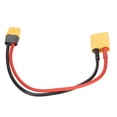 thumbnail image 1 of Fugacal XT90 Adapter Cable,XT90 Male Connector,XT60H F To XT90 Male Adapter Cable Super Soft Reusable XT90 Male Connector For Car Models Airplane Models Ship Models, 1 of 8