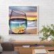 thumbnail image 1 of Cuadros Decorativos 5D DIY diamante pintura completo redondo taladro puesta de sol y taza decoración de pared Rhinestone Ndcxsfigh Nuevos Originales, 1 of 8